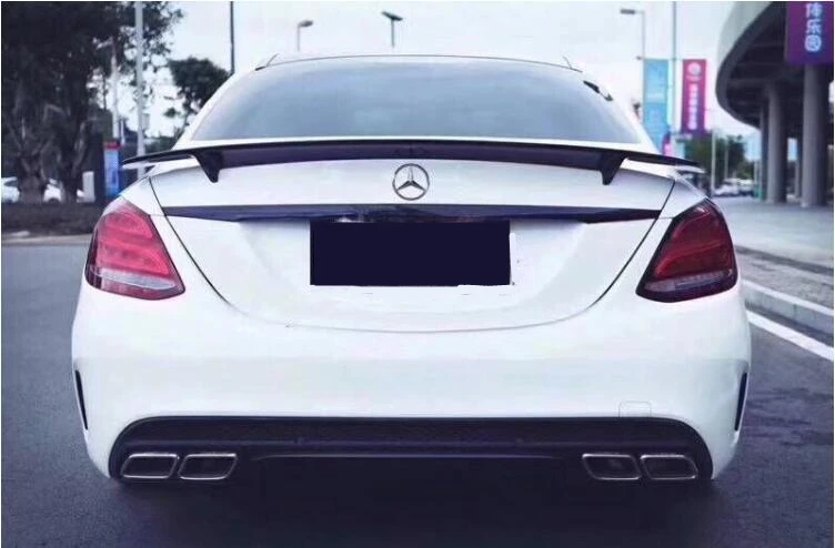 Для Benz CLA W117 спойлер- cl200 CL220 cl260 ZDK Высококачественный ABS Материал заднее крыло автомобиля Цвет задний спойлер