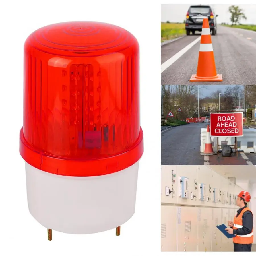Дорожный Предупреждение ющий светильник, мини-светильник для дорожного движения, для наружного склада, красный светодиодный Предупреждение ющий светильник, мигающий маяк для дорожного строительства