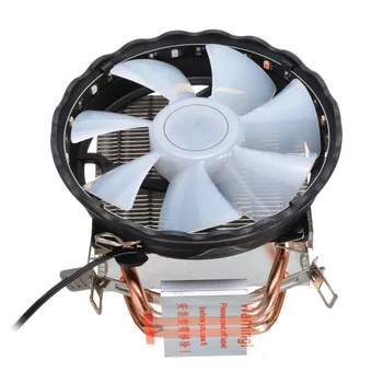 

RGB LED Heatsink Cooling Fan Silent CPU Cooler 3 Pin RGB Fan Cooler For Intel LGA 1150 1151 1155 1156 1366 775 AMD