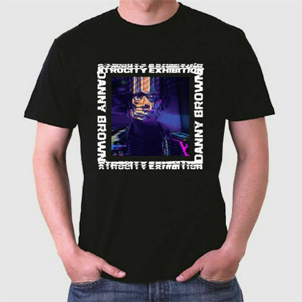 Новинка Danny Brown Atrocity чехол для альбома унисекс взрослых черная футболка мужская