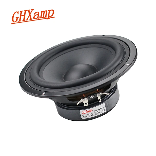 GHXAMP 6.5 INCH 178mm Woofer Bass Midrange Speaker Units HIFI Desktop PA Speaker Home Theater LoudSpeaker 8ohm 130W 1PCS 1