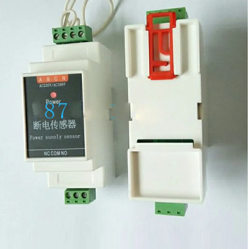 

Сетевой Мощность отказ Сенсор, 3 трехфазный четырехпроводной Мощность из строя монитора 220v Мощность отказ Сенсор переключатель Выход