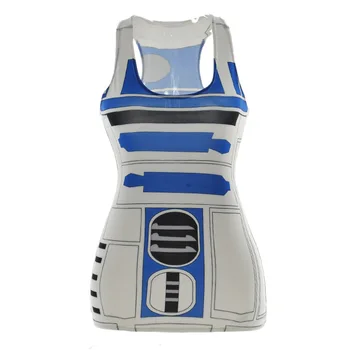 

The new digital stamp the work field vest robot Gym Vest
