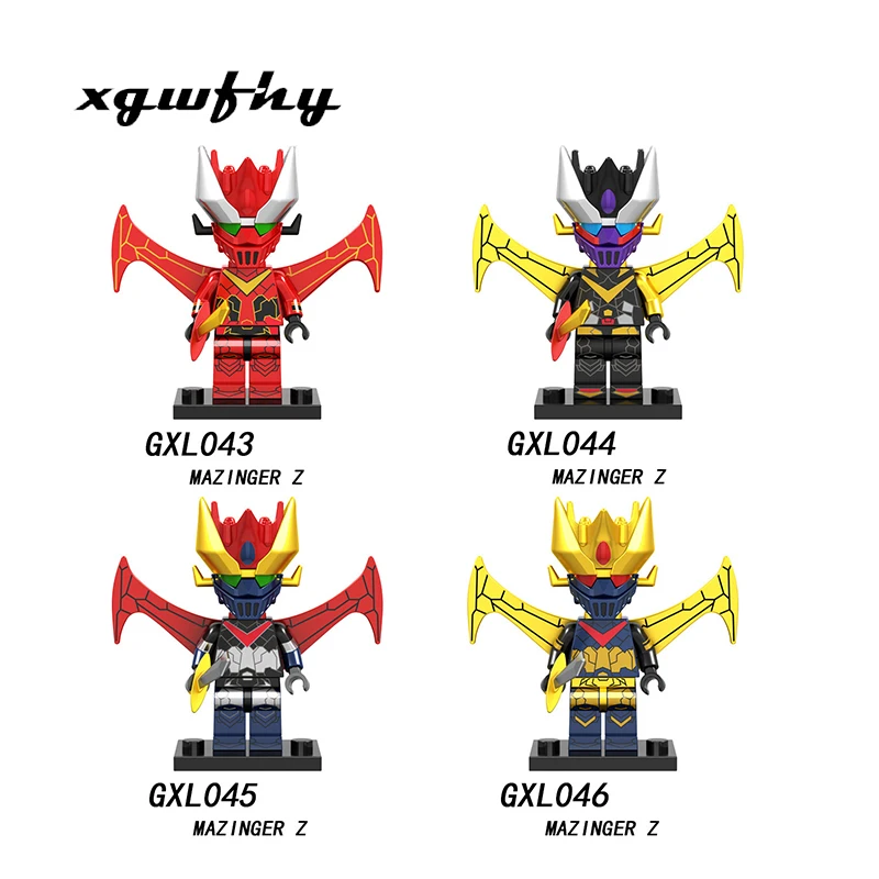 

Film Anime Roboter Voltes V Com-battler V Mechander Robo Dinosaurier Mazinkaiser Mazinger Z Voltron Baustein spielzeug jm302