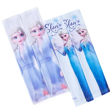 

2Pcs Disney child Arm Sleeves Warmers Sports Sleeve Sun UV Protection Hand Cover Cooling Warmer Running Sun protection sleeves
