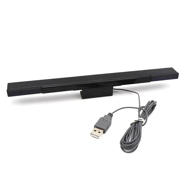 Replacement Wii Sensor Bar Wired Receivers IR Signal Ray USB Plug for