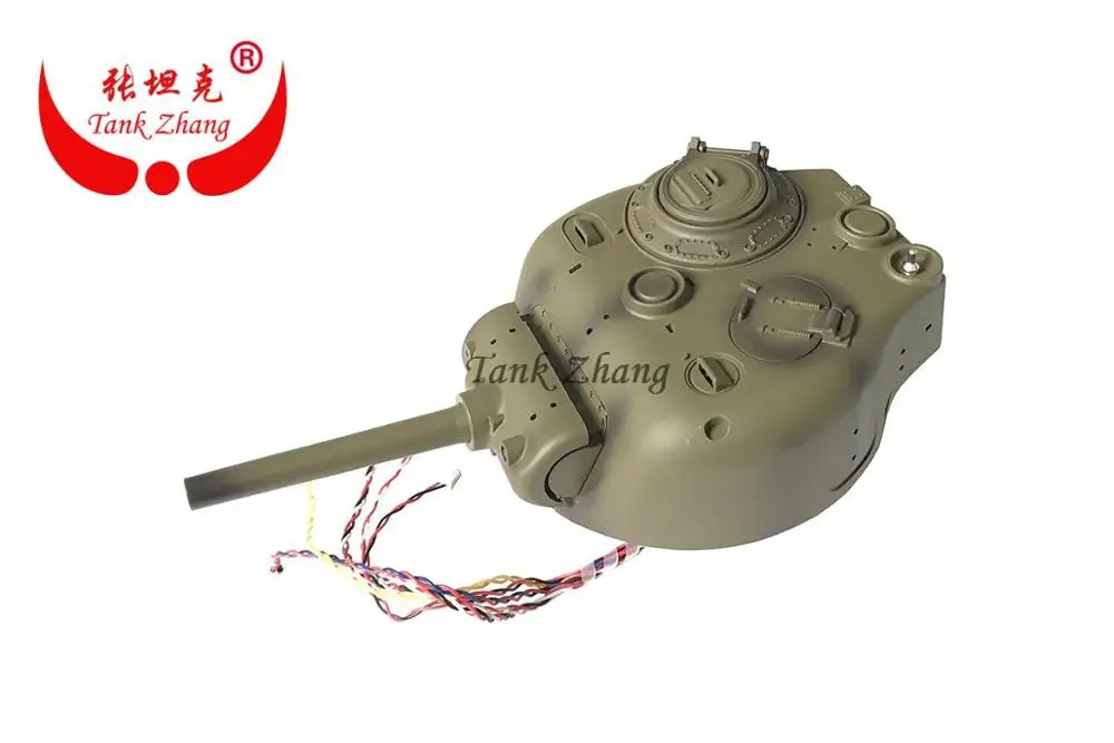 HENG LONG 3898-1 RC tank U.S Sherman M4A3 1/16 spare parts No.3898-AC006 Turret with barrel | Игрушки и хобби
