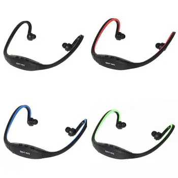 

Fashion Sport Headphone Card Earphone MP3 Music Player support Micro SD TF Headset
