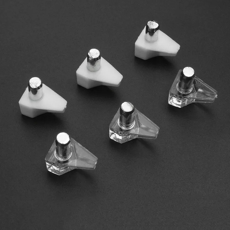 Shelf Studs Pegs Metal Pin Cupboard Seperator Cabinet Wooden Holder Cupboard Furniture Bracket Support Holder 4/10 Pcs metal shelf pegs
