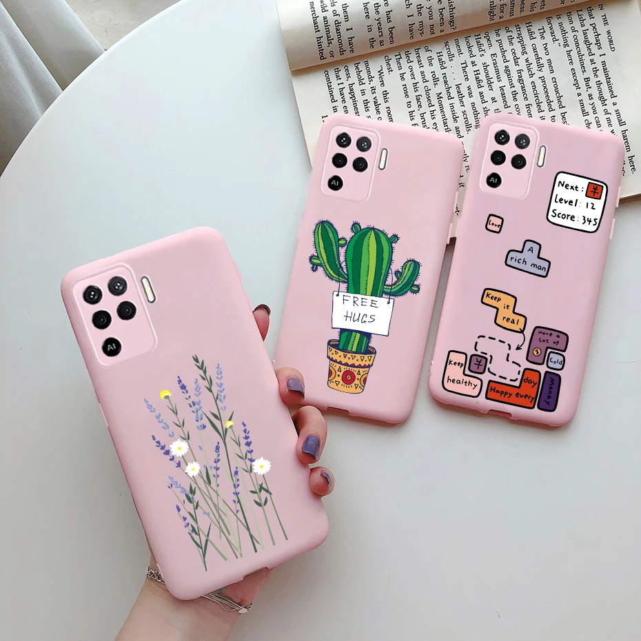 Charming Hand-Painted Soft Silicone Phone Case - Colorful Design