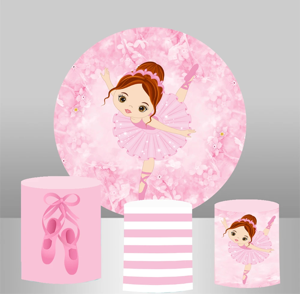 Round Circle Panel Backdrop Pink Girl Ballet Themed Birthday Party Decor Dessert Table Elastic Fabric 3 Cylinder Plinths Cover Background Aliexpress Round Circle Panel Backdrop Pink Girl Ballet Themed Birthday Party Decor Dessert Table Elastic Fabric 3 Cylinder Plinths Cover Background Aliexpress