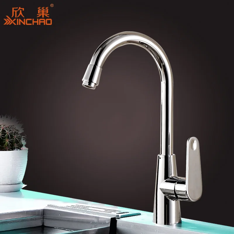 

Copper 360-Degree Rotating Kitchen Sink Faucet Sink Washing Basin Does Not Rust Hot And Cold Mixing Faucet