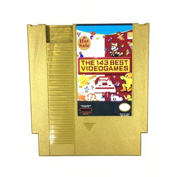 

THE 143 In 1 BEST VIDEO GAMES OF ALL TIME! Contra/Earthbound/Megaman 123456/Turtles 1234 72 Pins 8 Bit Game Card