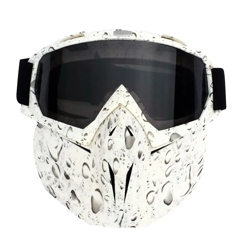 Дропшиппинг мужские женские лыжные очки для сноуборда маска ветрозащитные солнцезащитные очки лыжный Мотокросс маска для лица - Цвет: C