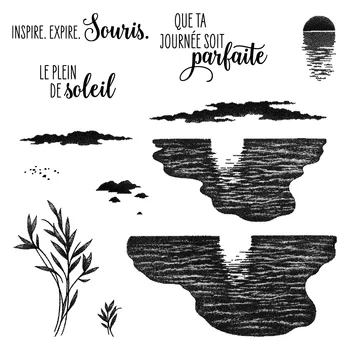 

French word 2020 3D New Metal Cutting Dies and Scrapbooking For Paper Making Birthday Embossing Card Craft Stamps Set