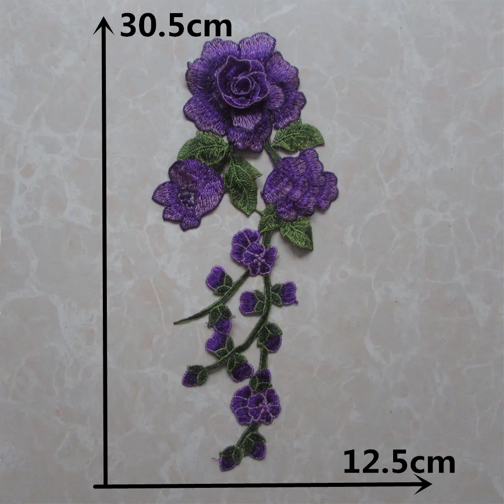 3D цветок розы кружевная ткань вышивка кружева воротник DIY полиэстер выдалбливают шитье кружево и отделка Ремесло Материал платье аксессуар - Цвет: YL846