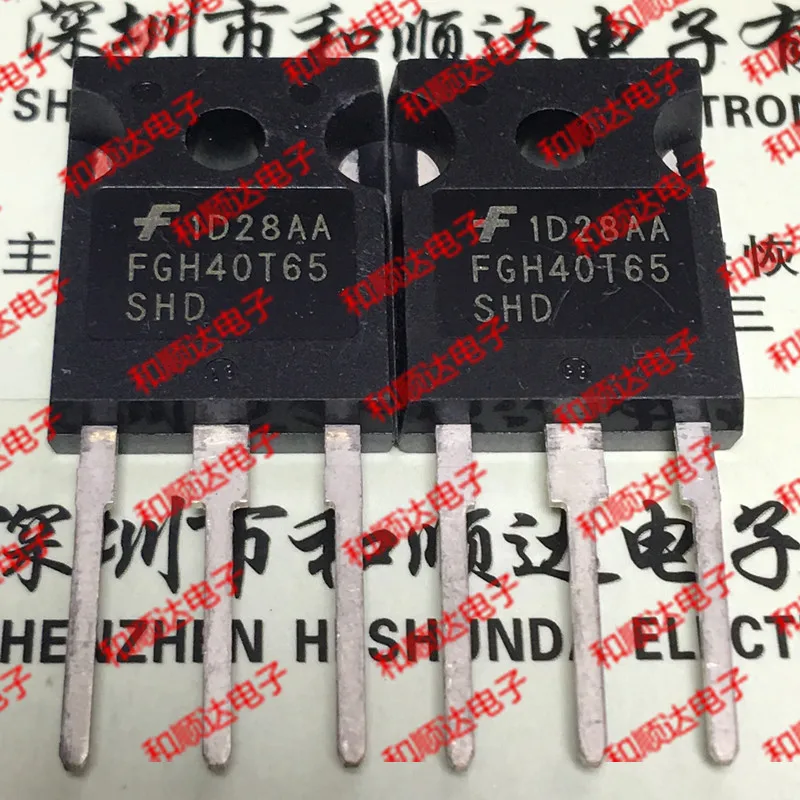 10pcs / lot FGH40T65SHD new stock TO-247 650V 40A | Электроника