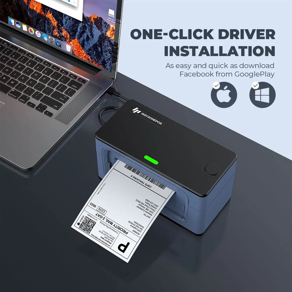 munbyn label printer setup