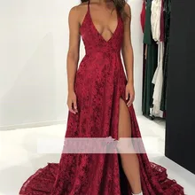 Спагетти ремни мусульманские Вечерние платья v-образным вырезом щелевая Иллюзия Дубай Саудовская арабское вечернее платье для выпускного вечера