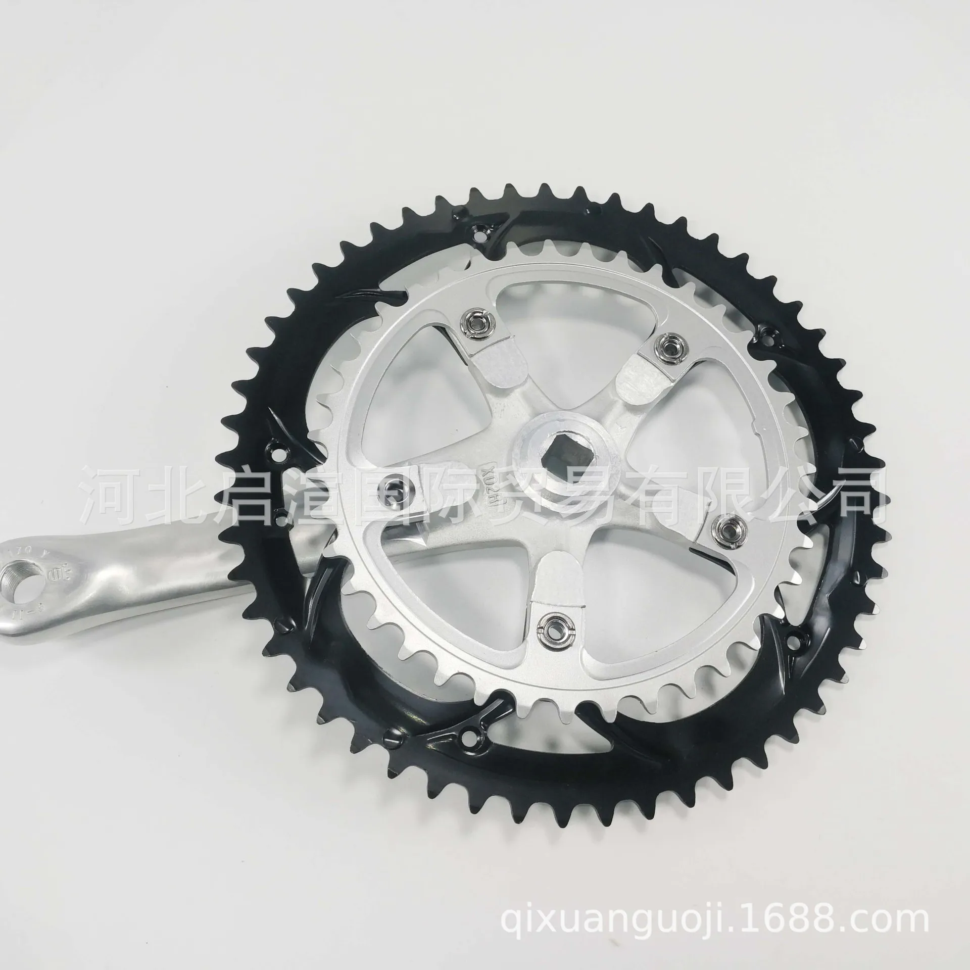 Highway Bicycle Crankset Bicycle Crank 170X52/42 T Crankset Bicycle Fittings Crank