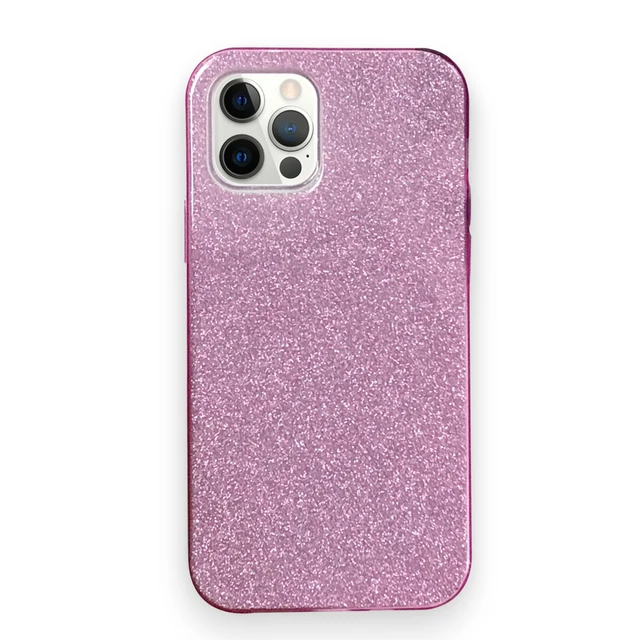Case For iPhone 7 8 Plus 8plus X XR XS Max 11 Pro 12 Mini 13 SE 2020 6 Glitter Bling Girl Women Cover Pink Phone Accessories