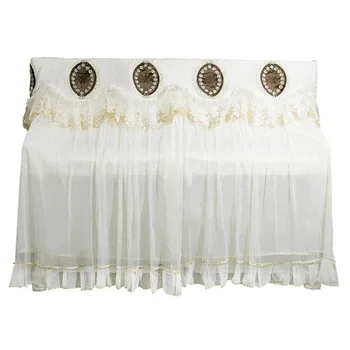 

Piano Cover High-Grade European Lace Thickened DustProof Piano Cover Best Protective Gear for Piano Keyboard