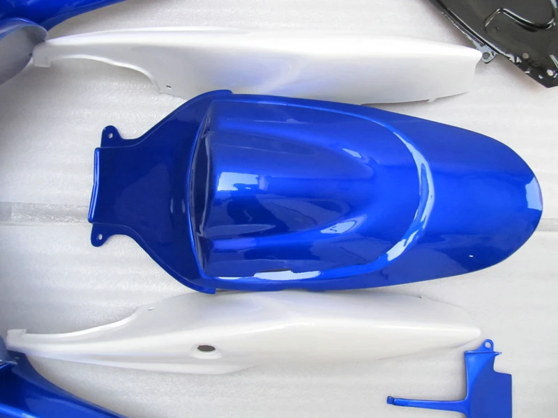Литьевая форма обтекатель для Suzuki K6 2006 2007 GSXR750 GSXR 600 GSXR600 сине белый мотоциклетный