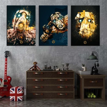 

Unframed 1 Piece Borderlands 3 Video Game Posters Oil Painting on Canvas Wall Stickers HD Print Artwork for Home Decor