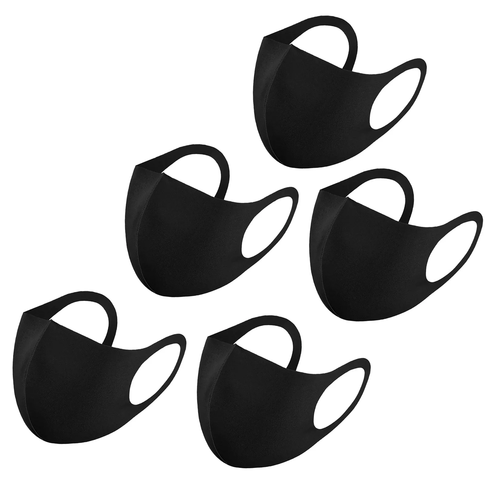 5pc Washable Mouth Caps Adult Protective Mask For Face Women Fabric Masks Reusable Mondmasker Mascherine Mascarillas | Тематическая