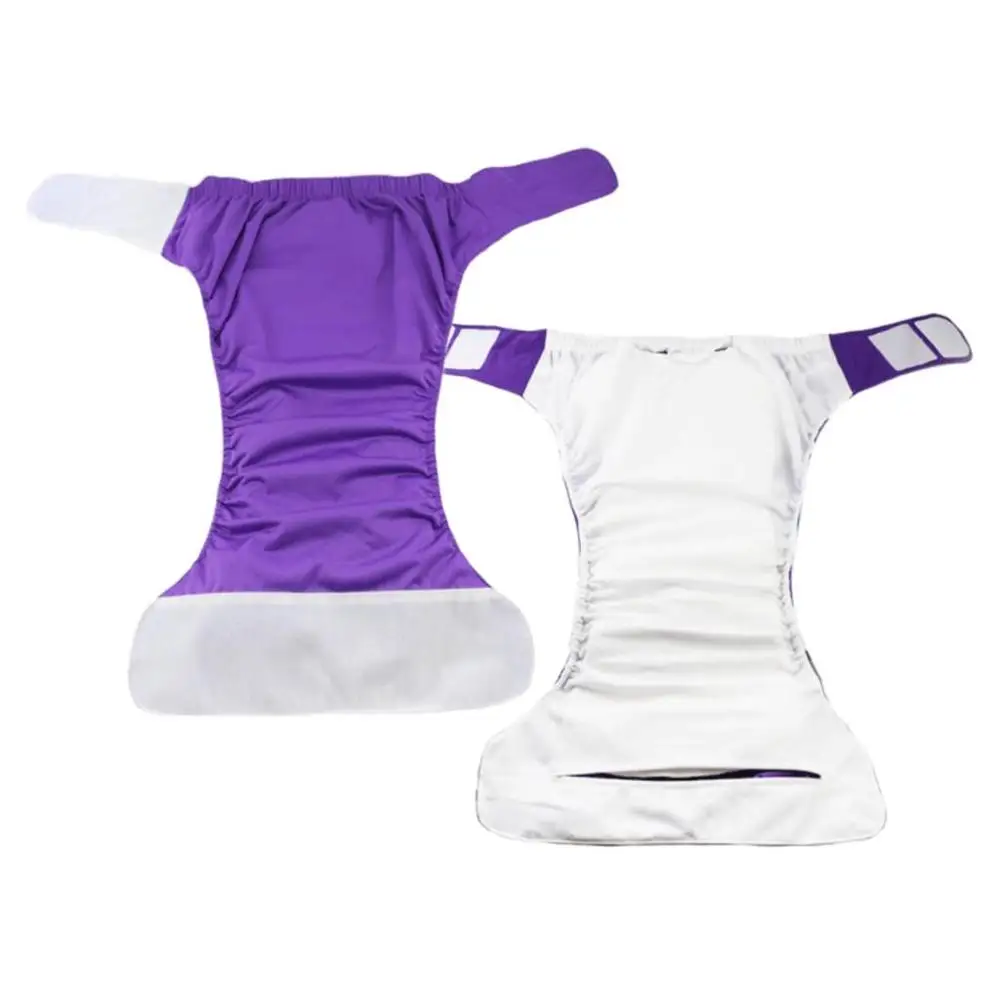XL Washable Reusable Adult Cloth Diaper Nappy Pocket Urinary Underwear Underpants Disability Leakproof Protection Elders