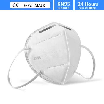 

2-10PCS FFP2 KN95 Filtering Facial Face Masks Dustproof Safety Nonwoven Earloop Disposable KN95 Cover Mouth Dust Mask
