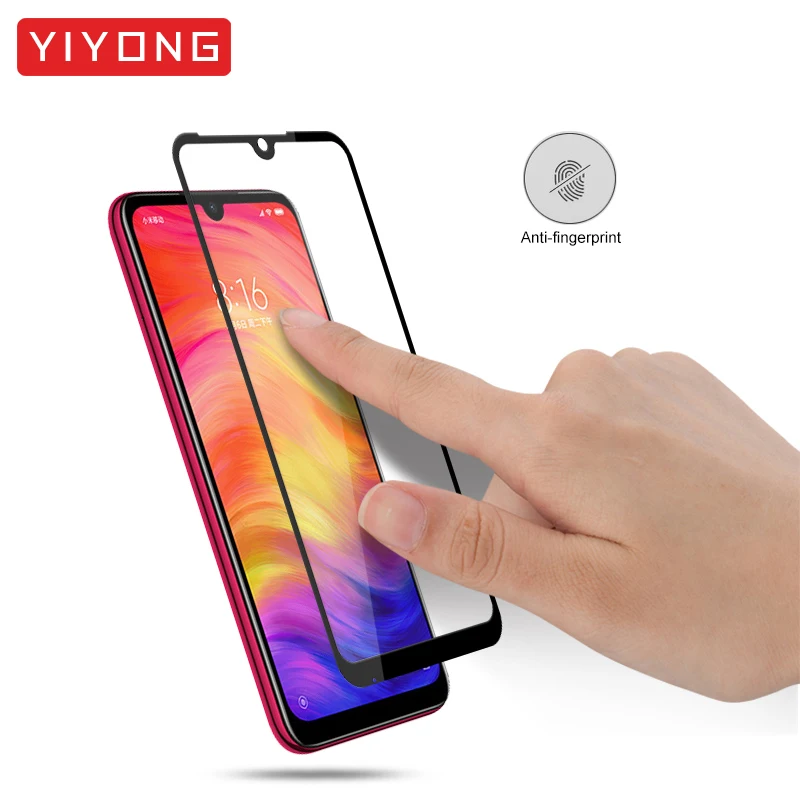 YIYONG 5D полное покрытие стекло для Xiaomi Redmi Note 8 закаленное стекло Redmi Note 8 Pro защита экрана Xaomi Xiomi Redmi Note 8 Pro