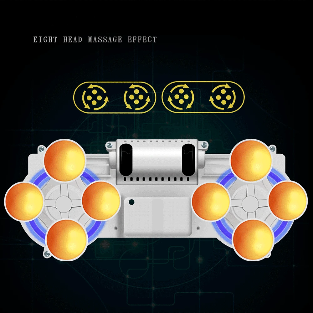 Электрическая массажная подушка OLIECO для шеи спины ног талии плеч инфракрасная