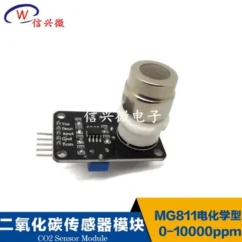 

CO2 Detection Module MG811 Carbon Dioxide Concentration Detection Sensor Module 0-2V Analog Voltage Output