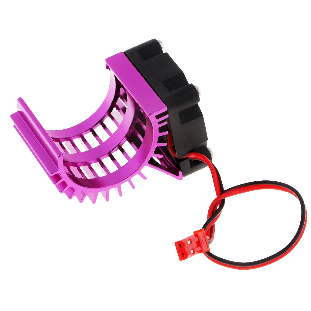 24-28mm Universal Brushless Motor Heat Sink with High Speed Cooling Fan Parts for RC Model Vehicle