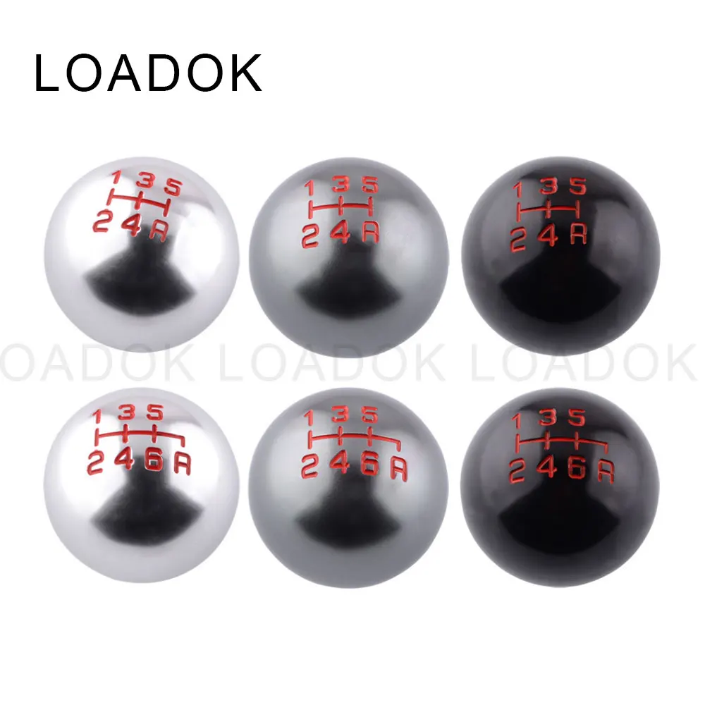 

Car 5 6 Speed Manual Transmission Gear Shift Knob Ball M10 Thread Shifter Lever Handle for Honda Civic City CRV Gear Shift Knob