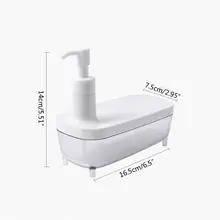 Кухня Ванная комната очищающее средство для рук Жидкое мыло диспенсер пресс душ Шампунь бутылка E65B