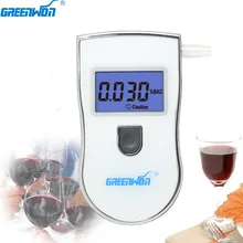 GREENWON Цифровой тестер спирта дыхания цифровой алкоголь тестер AT-818 спирт алкотестер