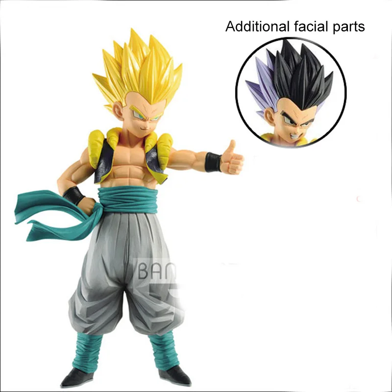 

19cm Dragon Ball Super Grandista ROS Resolution of Soldies GROS Gotenks SSJ PVC Action Figure Collection Model Toys