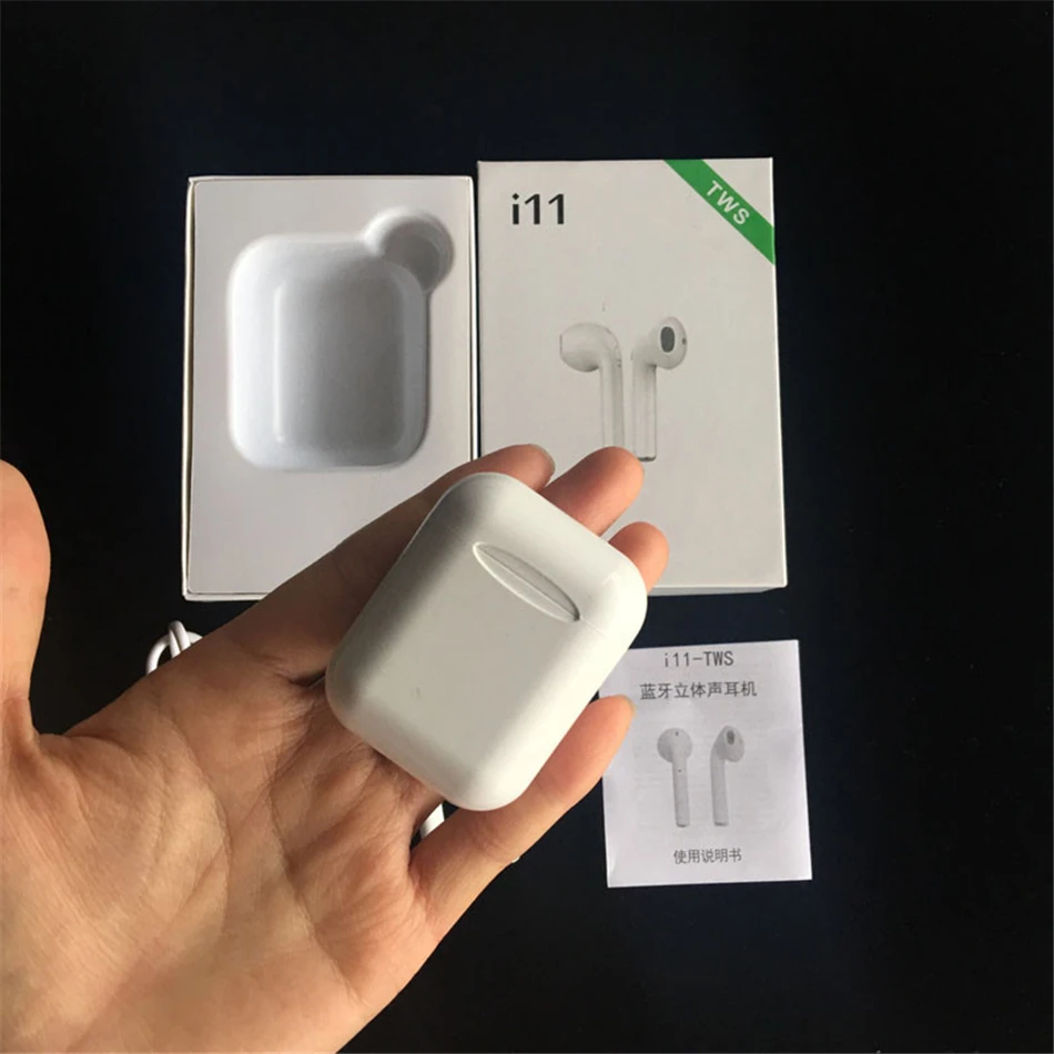 I11 TWS Bluetooth 5,0 беспроводные наушники мини наушники i7s с микрофоном для iPhone 11X7 8 samsung S6 S8 Xiaomi huawei LG