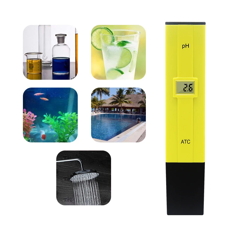 Digital ATC PH Meter Water Tester Automatic Calibration TDS Meter LCD Pen PH TDS Monitor For Water Quality Food Aquarium Pool