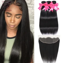 Special Offers LINKELIN HAIR Straight Human Hair Bundles Peruvian Straight Hair Bundles With Frontal 13*4 Lace Frontal With Bundles Special Offers LINKELIN HAIR Straight Human Hair Bundles Peruvian Straight Hair Bundles With Frontal 13*4 Lace Frontal With Bundles