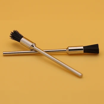 

20pcs Oral Care Portable Lab Tools Prophy Latch Dentist Tooth Flat Head Bristles Pen Shape Cleaning Dental Polishing Brush