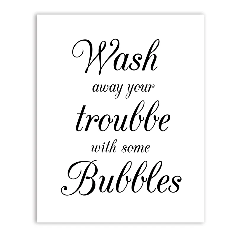 Wash-Your-Worries-Away-Quote-Wall-Art-Canvas-Print-And-Poster-Bathroom-Prints-Canvas-Painting-Home (3)