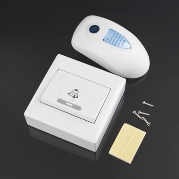 

Wireless Door Bell 38 Tunes Chime Music Door Bell Transmitter Receiver Waterproof Digital Doorbell