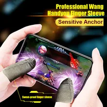 6/8/10 шт. касаний Экран из серебряного волокна рукав для пальца, вбирают пот, ультра-тонкие дышащие палец Кепки VDX99