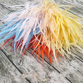 

10pcs 110cm artificial flowers 5 forks reed grass plastic flowers artificial grass artificial plants wedding home decoration