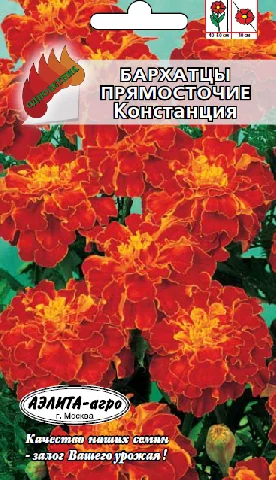 Бархатцы Констанция 0 2-0 3 гр /10 (цена за один пакет) | Дом и сад