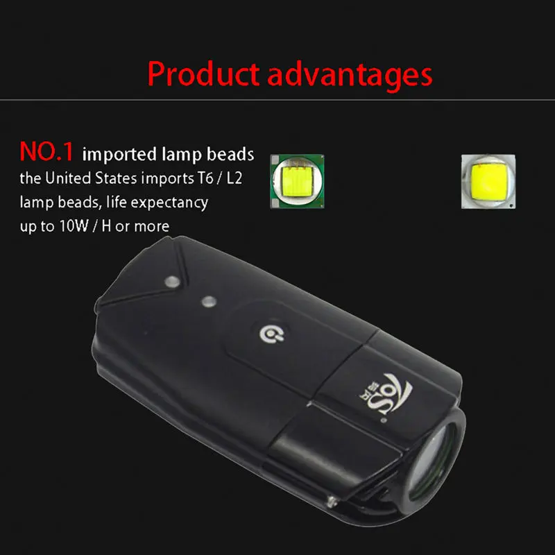 LED Bike Lights USB Rechargeable Bike Front Light 1000 Lumens Super Bright Bicycle Lights Bike Headlight IP65 Waterproof 3 Light