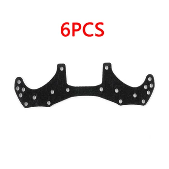 

6PCS 15524 1.5mm FRP/Carbon Fiber Reinforcing Plate VZ Chassis Faucet Support Parts Bracket for Tamiya Mini 4WD Modified Parts